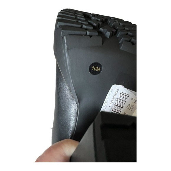 Gianni Bini Black RaantaTwo Studded Lug Sole Platform Booties NWOB Size 8.5&10M - Picture 6 of 16